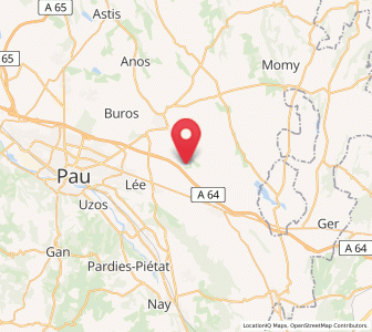 Map of Andoins, Nouvelle-Aquitaine