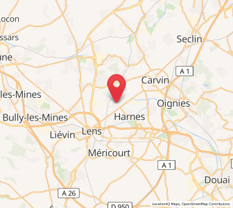 Map of Annay, Hauts-de-France