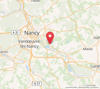Map of Art-sur-Meurthe, Grand Est