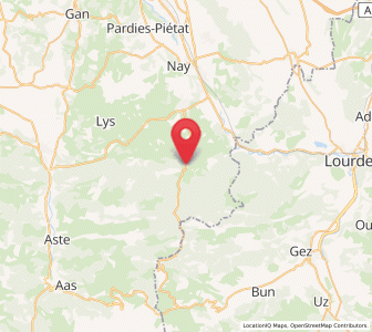 Map of Arthez-d'Asson, Nouvelle-Aquitaine