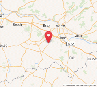 Map of Aubiac, Nouvelle-Aquitaine