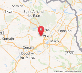 Map of Aubry-du-Hainaut, Hauts-de-France