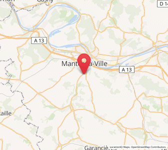 Map of Auffreville-Brasseuil, Île-de-France
