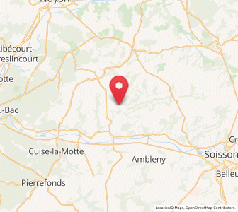 Map of Autrêches, Hauts-de-France