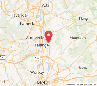 Map of Ay-sur-Moselle, Grand Est