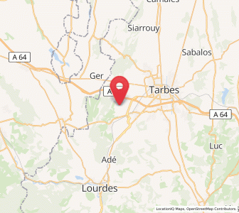 Map of Azereix, Occitanie