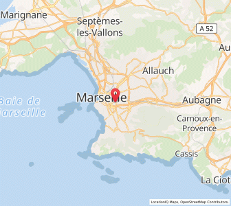 Map of Baille, Provence-Alpes-Côte d'Azur