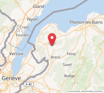 Map of Ballaison, Auvergne-Rhône-Alpes