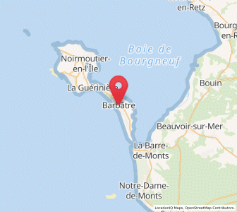 Map of Barbâtre, Pays de la Loire