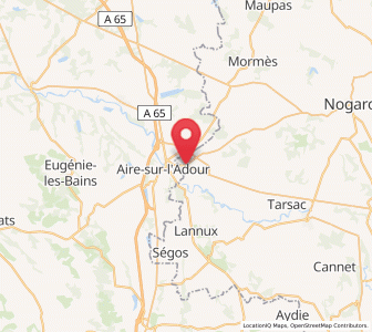 Map of Barcelonne-du-Gers, Occitanie