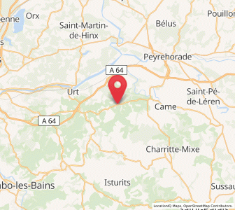 Map of Bardos, Nouvelle-Aquitaine