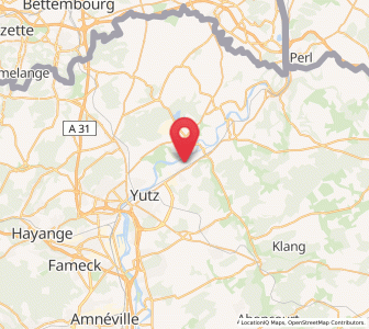 Map of Basse-Ham, Grand Est