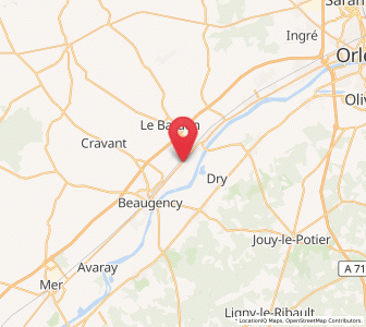 Map of Baule, Centre