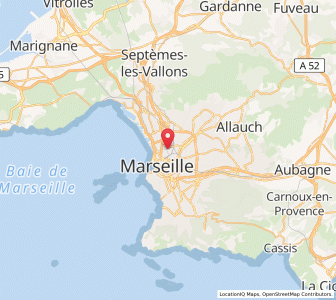 Map of Belle de Mai, Provence-Alpes-Côte d'Azur