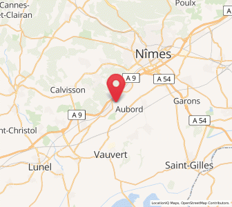 Map of Bernis, Occitanie