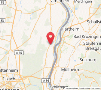 Map of Blodelsheim, Grand Est