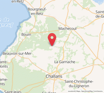Map of Bois-de-Cené, Pays de la Loire