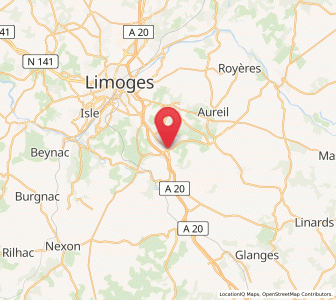 Map of Boisseuil, Nouvelle-Aquitaine