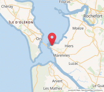 Map of Bourcefranc-le-Chapus, Nouvelle-Aquitaine