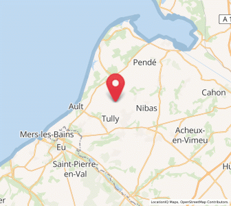 Map of Bourseville, Hauts-de-France