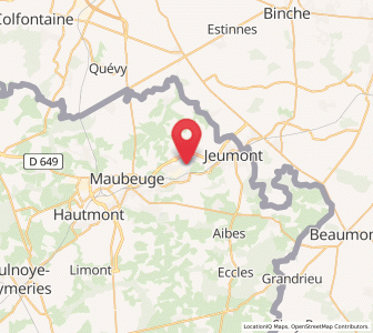 Map of Boussois, Hauts-de-France
