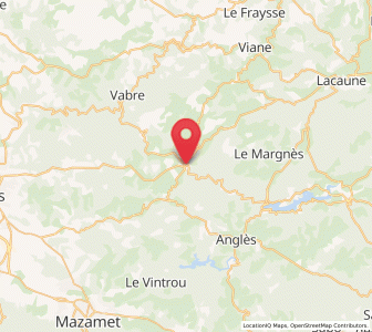 Map of Brassac, Occitanie