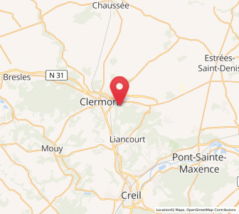 Map of Breuil-le-Sec, Hauts-de-France