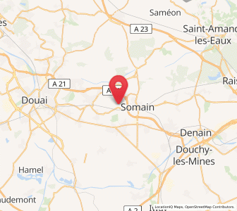 Map of Bruille-lez-Marchiennes, Hauts-de-France