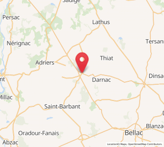 Map of Bussière-Poitevine, Nouvelle-Aquitaine