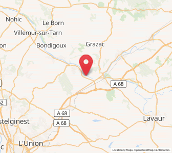 Map of Buzet-sur-Tarn, Occitanie