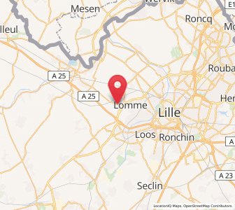 Map of Capinghem, Hauts-de-France
