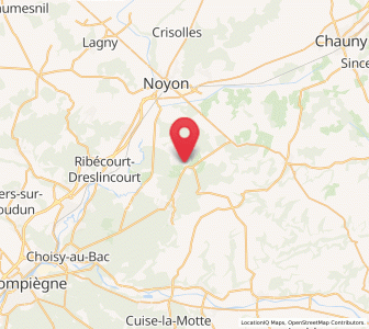 Map of Carlepont, Hauts-de-France