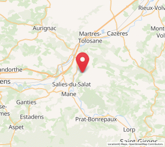 Map of Cassagne, Occitanie