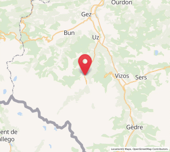Map of Cauterets, Occitanie
