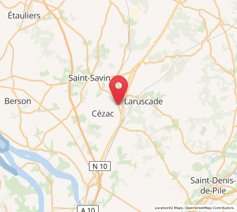 Map of Cavignac, Nouvelle-Aquitaine