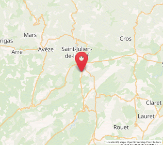 Map of Cazilhac, Occitanie