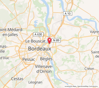 Map of Cenon, Nouvelle-Aquitaine