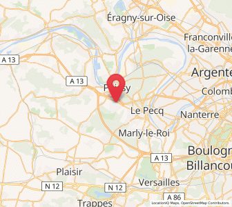 Map of Chambourcy, Île-de-France