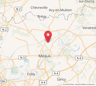 Map of Chambry, Île-de-France