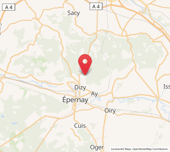 Map of Champillon, Grand Est