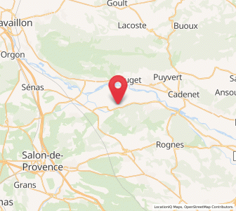 Map of Charleval, Provence-Alpes-Côte d'Azur