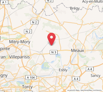 Map of Charny, Île-de-France