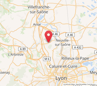 Map of Chasselay, Auvergne-Rhône-Alpes