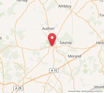 Map of Château-Renault, Centre