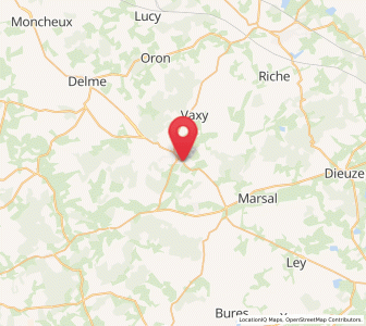Map of Chateau-Salins, Grand Est