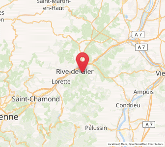 Map of Châteauneuf, Auvergne-Rhône-Alpes