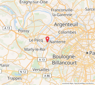 Map of Chatou, Île-de-France