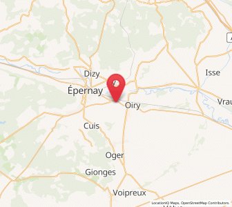 Map of Chouilly, Grand Est