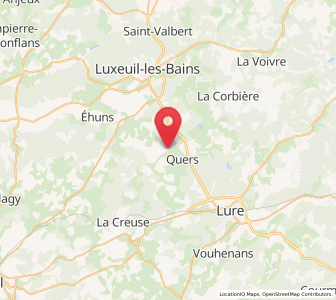 Map of Citers, Bourgogne-Franche-Comté