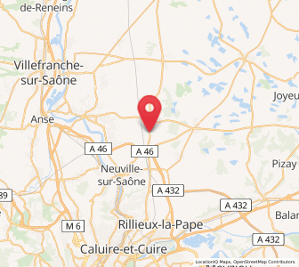 Map of Civrieux, Auvergne-Rhône-Alpes